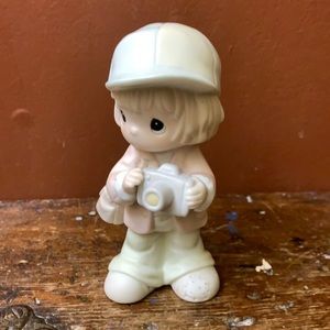Precious Moments Boy w/Camera figurine